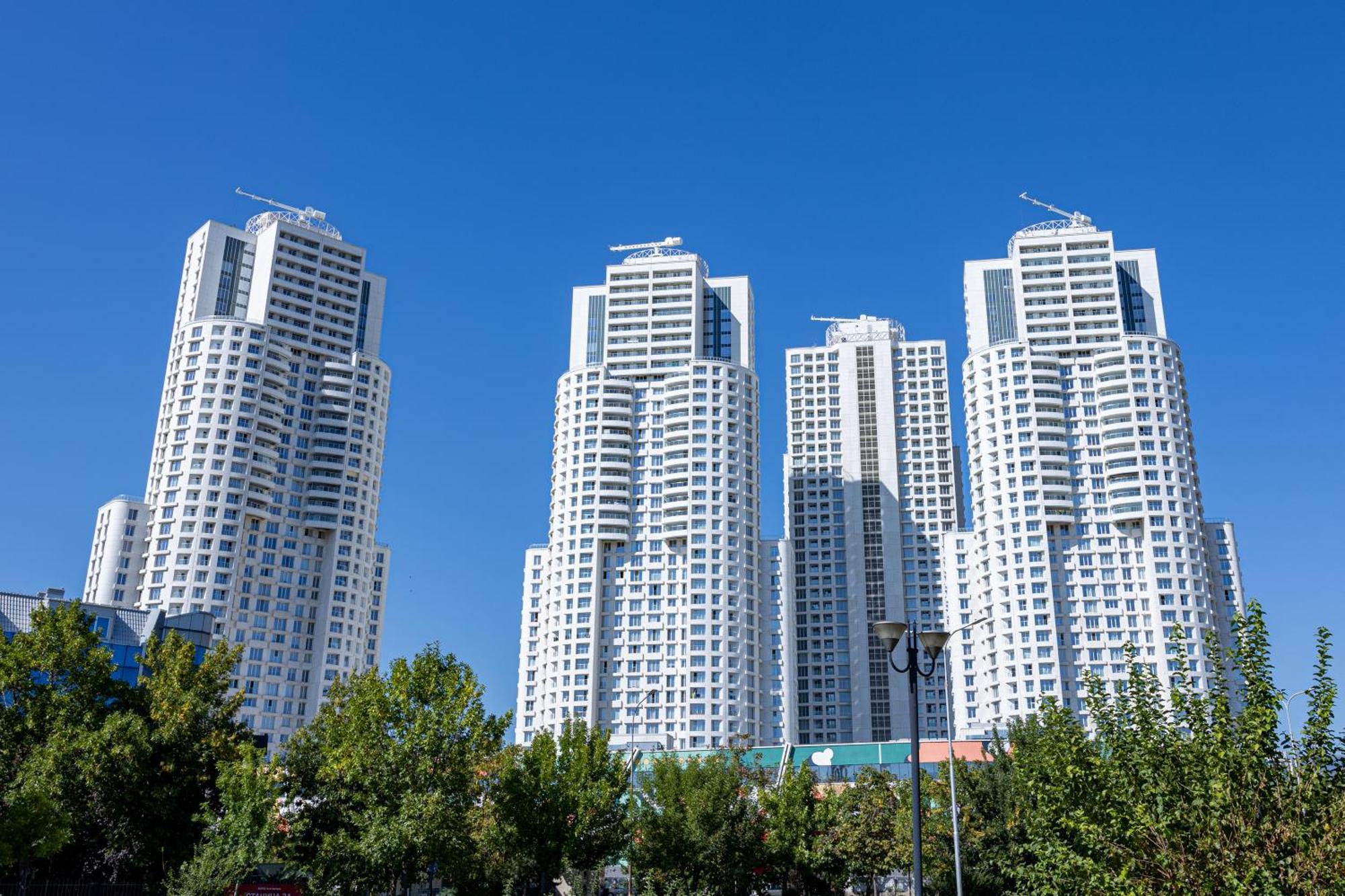 16Th Floor Sky View Condo With Pool And Fitness Skopje Exterior foto